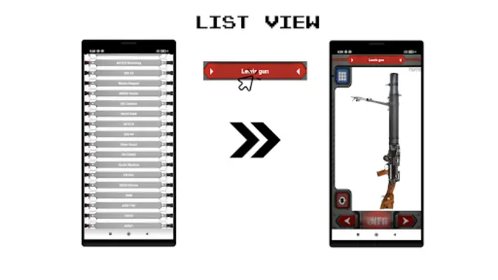 Guns Shot Sounds android App screenshot 1