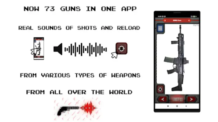 Guns Shot Sounds android App screenshot 4